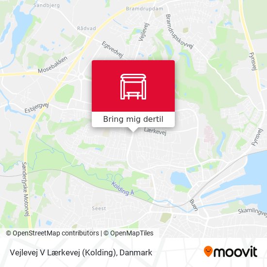 Vejlevej V Lærkevej (Kolding) kort