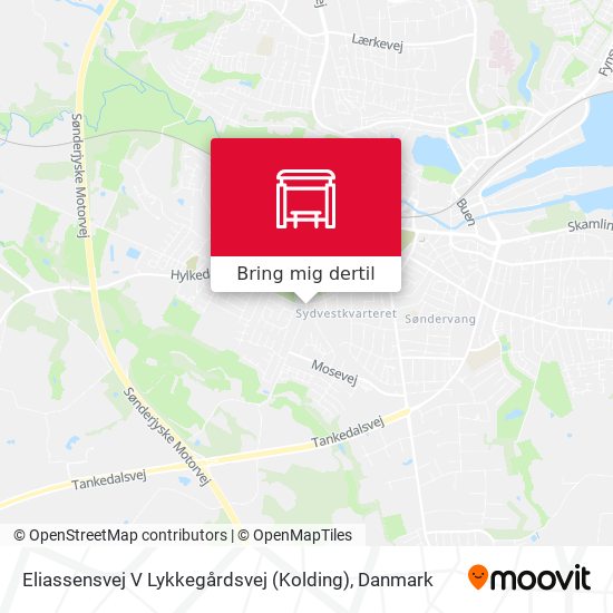 Eliassensvej V Lykkegårdsvej (Kolding) kort