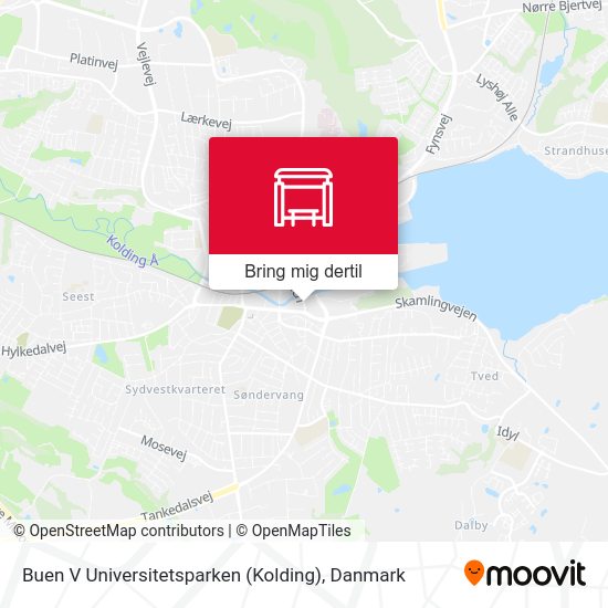 Buen V Universitetsparken (Kolding) kort