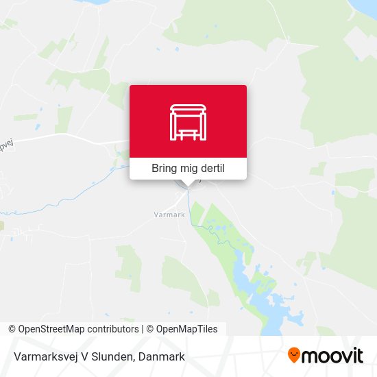 Varmarksvej V Slunden kort