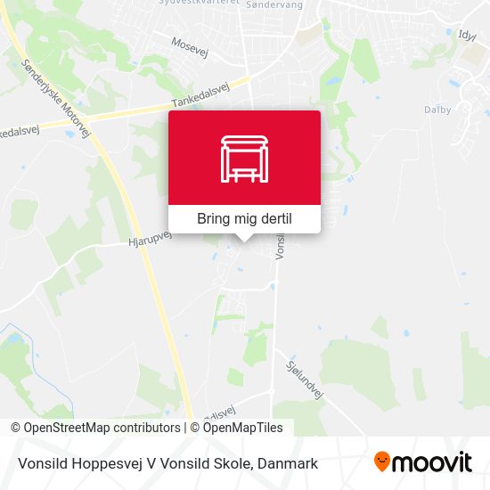 Vonsild Hoppesvej V Vonsild Skole kort