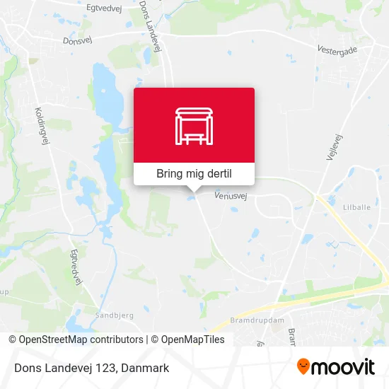 Dons Landevej 123 kort