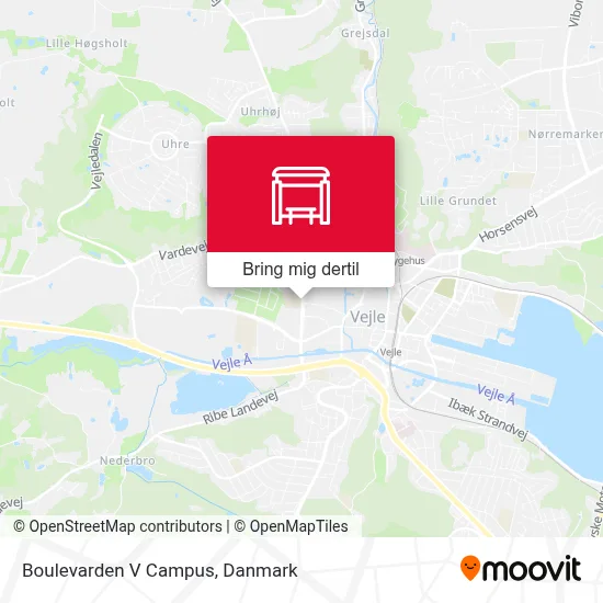 Boulevarden V Campus kort