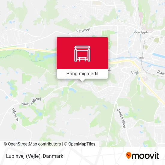 Lupinvej (Vejle) kort