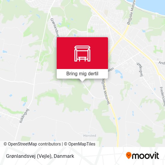 Grønlandsvej (Vejle) kort