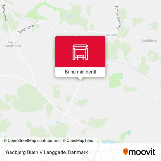 Gadbjerg Buen V Langgade kort
