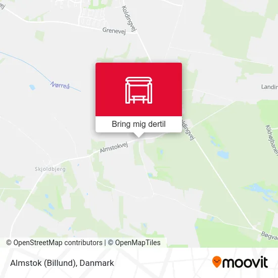 Almstok (Billund) kort