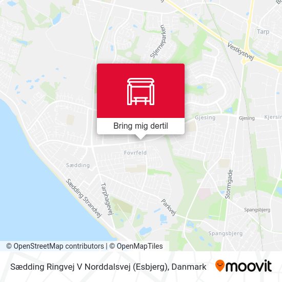 Sædding Ringvej V Norddalsvej (Esbjerg) kort