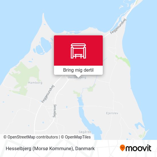 Hesselbjerg (Morsø Kommune) kort