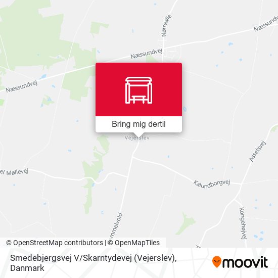 Smedebjergsvej V / Skarntydevej (Vejerslev) kort