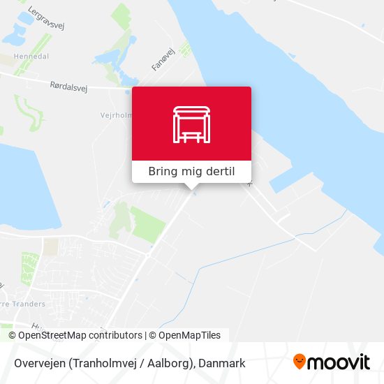 Overvejen (Tranholmvej / Aalborg) kort