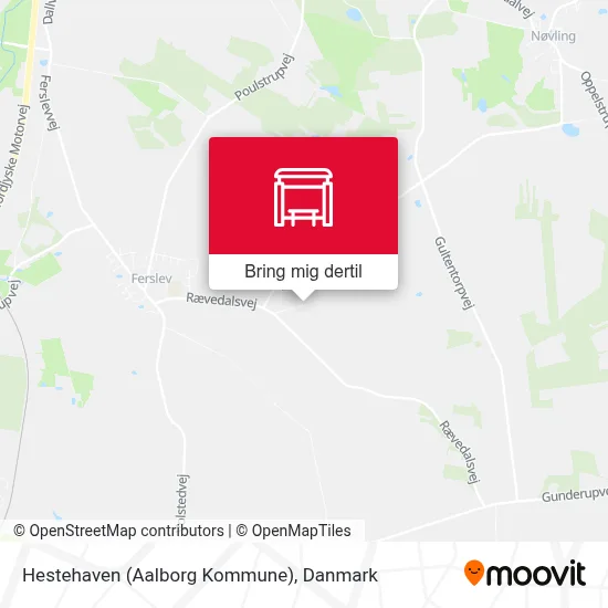 Hestehaven (Aalborg Kommune) kort