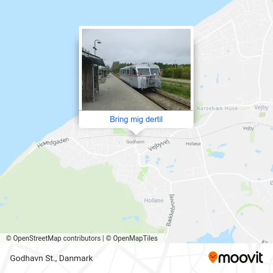 Godhavn St. kort