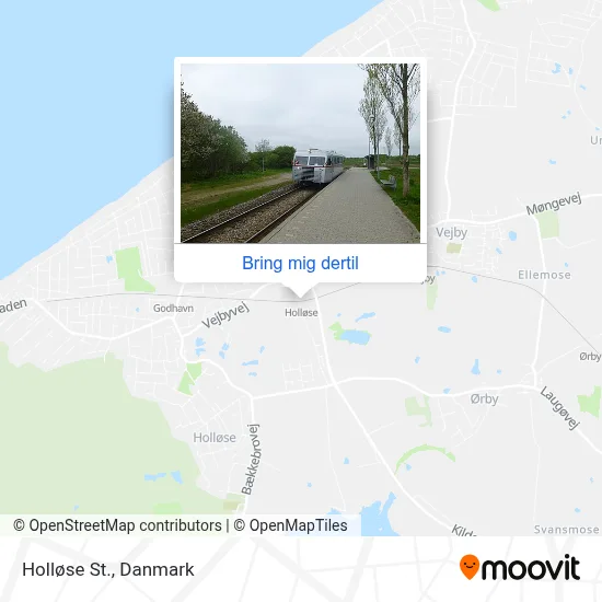 Holløse St. kort