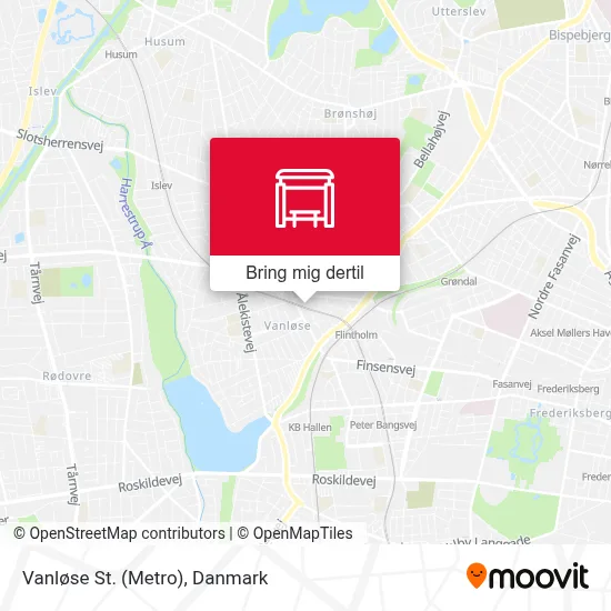 Vanløse St. (Metro) kort