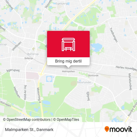 Malmparken St. kort