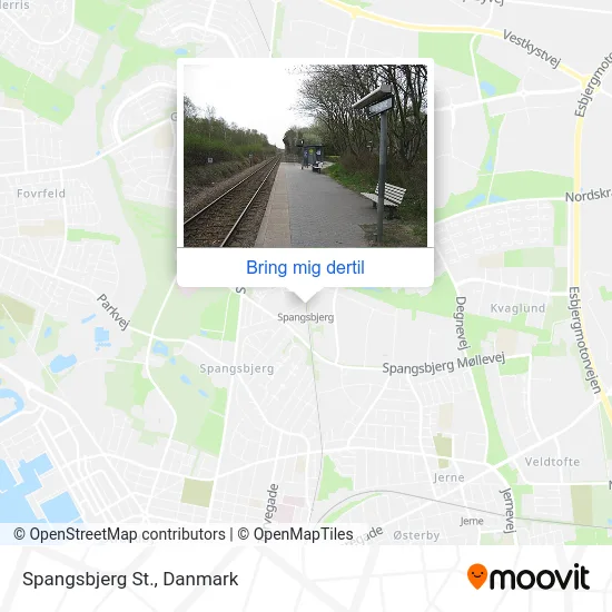 Spangsbjerg St. kort