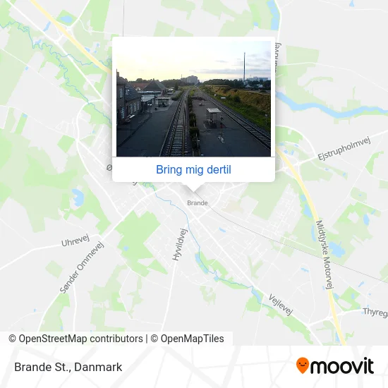 Brande St. kort