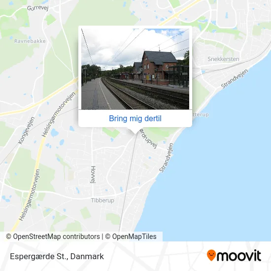 Espergærde St. kort