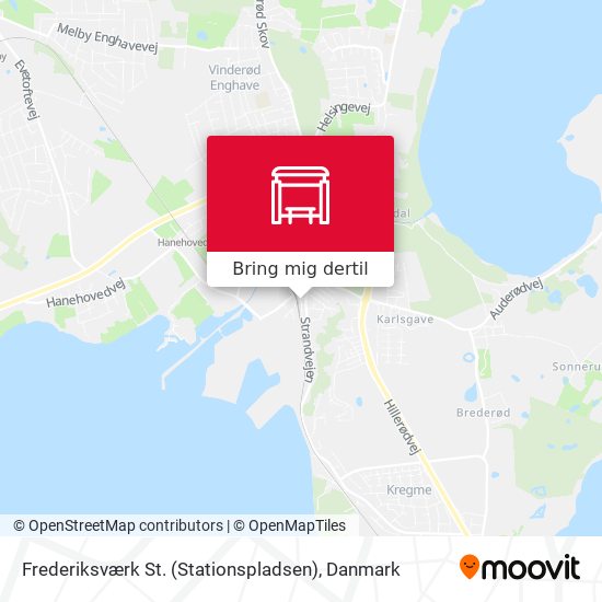 Frederiksværk St. (Stationspladsen) kort