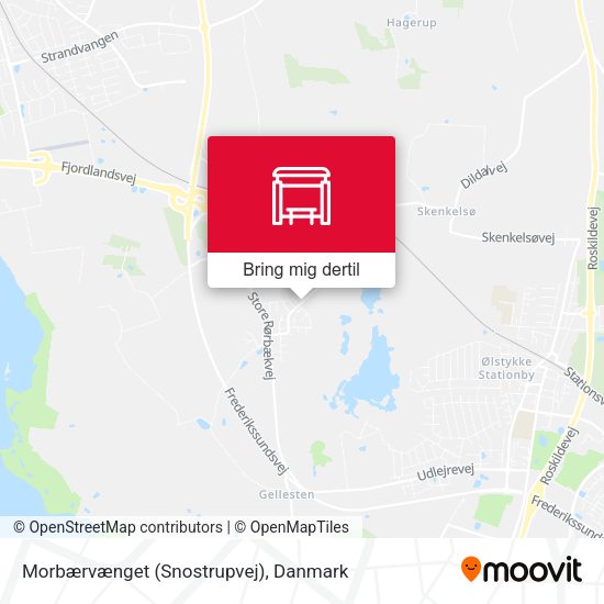 Morbærvænget (Snostrupvej) kort
