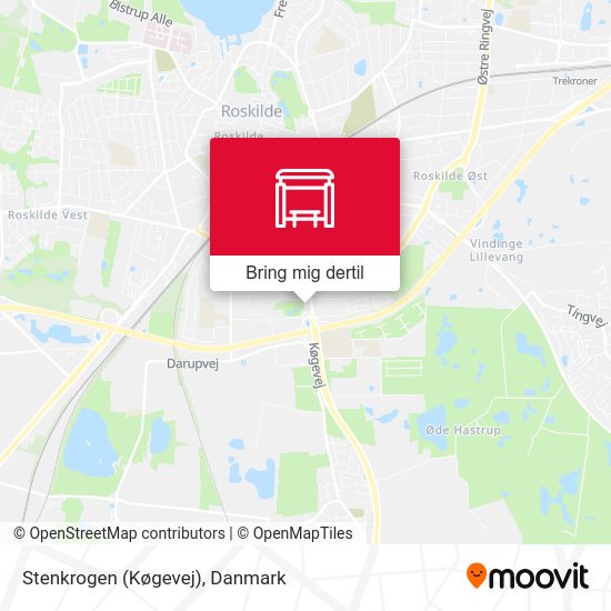 Stenkrogen (Køgevej) kort