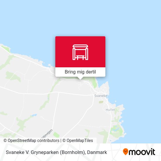 Svaneke V. Gryneparken (Bornholm) kort