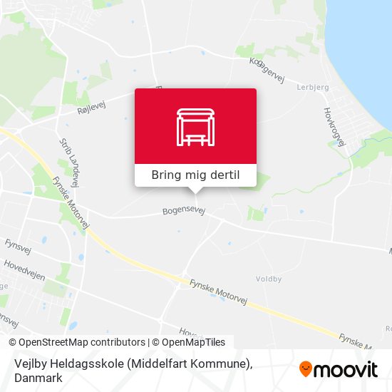 Vejlby Heldagsskole (Middelfart Kommune) kort