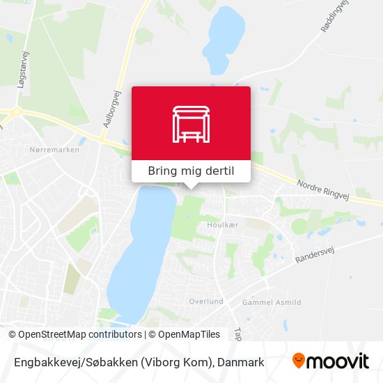 Engbakkevej / Søbakken (Viborg Kom) kort