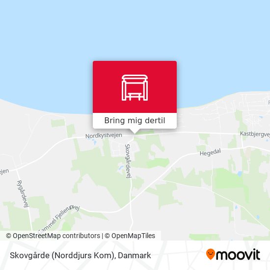 Skovgårde (Norddjurs Kom) kort