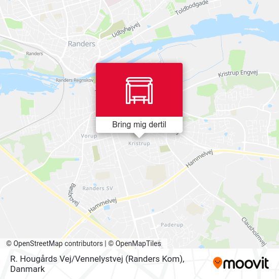 R. Hougårds Vej / Vennelystvej (Randers Kom) kort