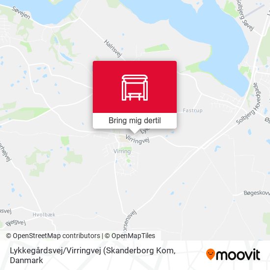 Lykkegårdsvej / Virringvej kort