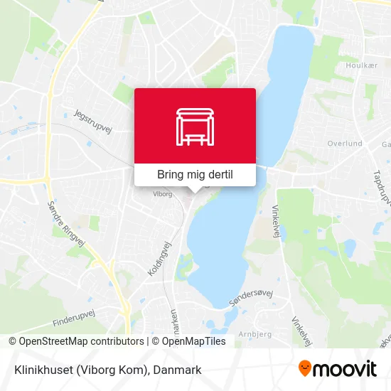 Klinikhuset (Viborg Kom) kort