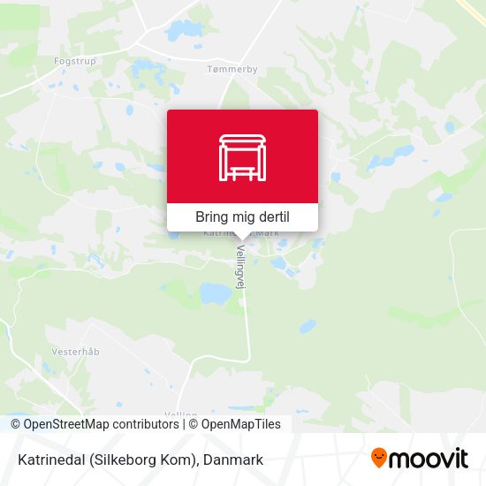 Katrinedal (Silkeborg Kom) kort