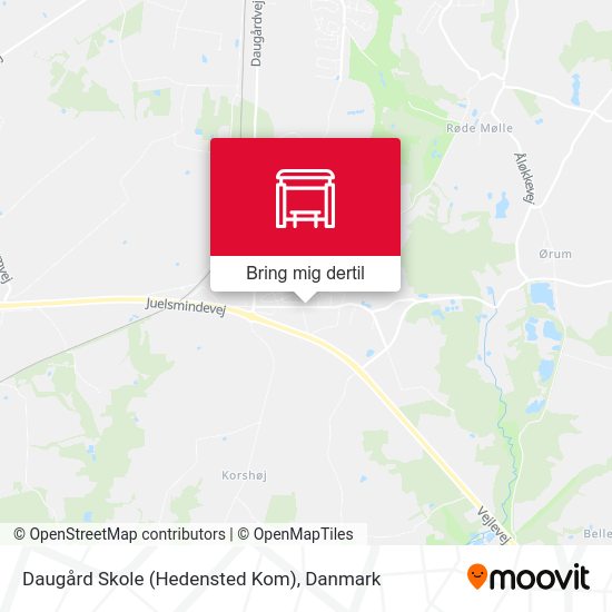 Daugård Skole (Hedensted Kom) kort