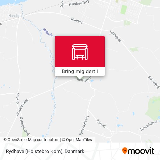 Rydhave (Holstebro Kom) kort