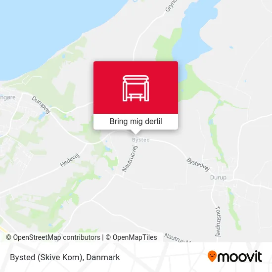 Bysted (Skive Kom) kort