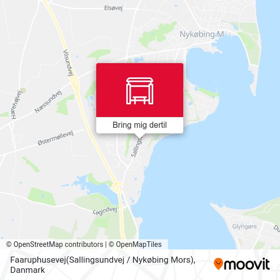 Faaruphusevej(Sallingsundvej / Nykøbing Mors) kort