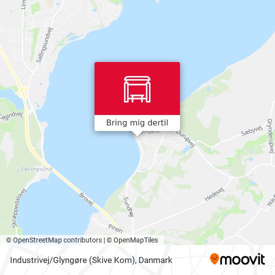 Industrivej / Glyngøre (Skive Kom) kort
