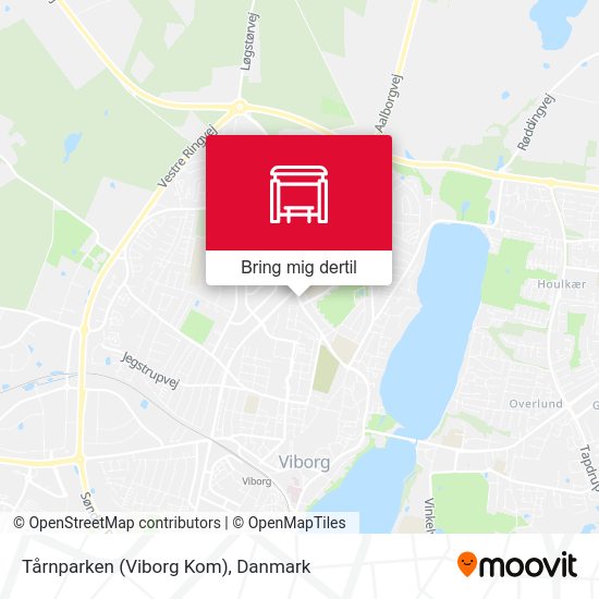 Tårnparken (Viborg Kom) kort