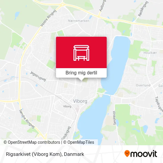 Rigsarkivet (Viborg Kom) kort