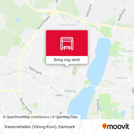 Kasernehallen (Viborg Kom) kort