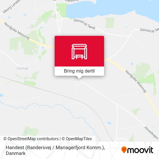 Handest (Randersvej / Mariagerfjord Komm.) kort