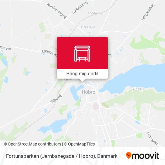 Fortunaparken (Jernbanegade / Hobro) kort