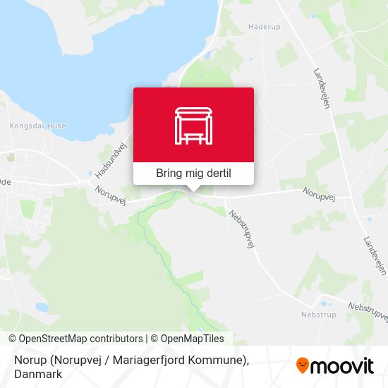 Norup (Norupvej / Mariagerfjord Kommune) kort