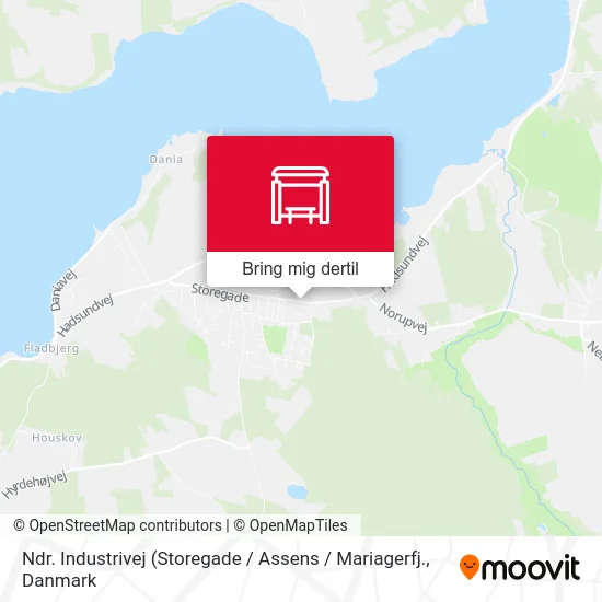 Ndr. Industrivej kort