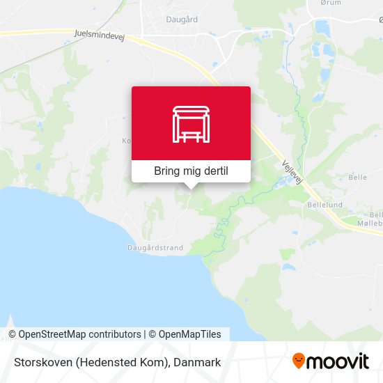 Storskoven (Hedensted Kom) kort
