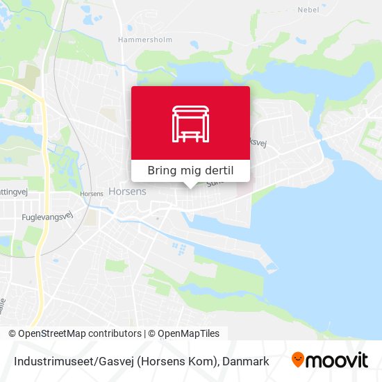Industrimuseet / Gasvej (Horsens Kom) kort