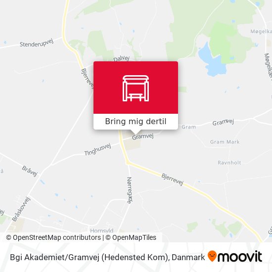 Bgi Akademiet / Gramvej (Hedensted Kom) kort