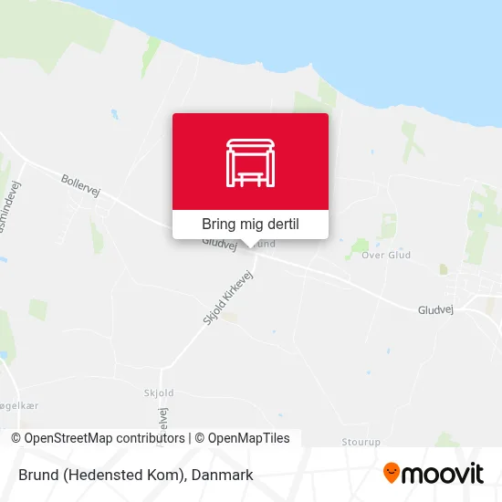 Brund (Hedensted Kom) kort